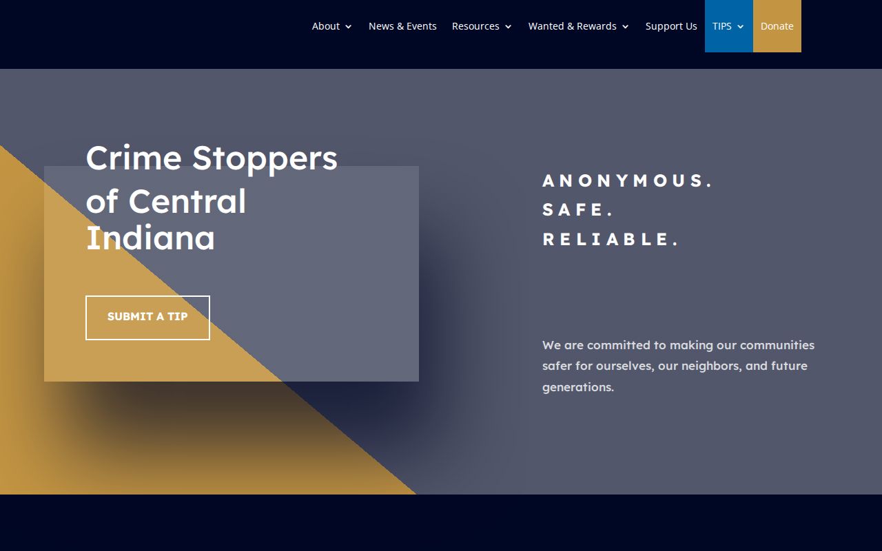 Crime Stoppers tip interface serving Boone County wanted reports